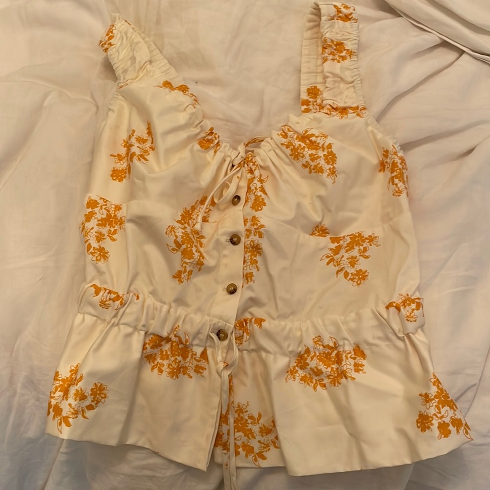 Ciao Lucia Ilaria top marigold